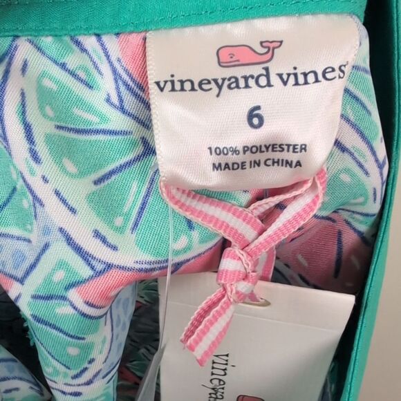 Vineyard Vines Lemon & Limes Print Board Skirt Jake Blue Preppy Resortwear NWT - Picture 7 of 12